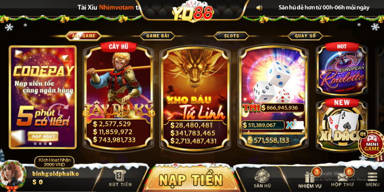 Yo88 tài xỉu là cổng game bài rất được ưa chuộng. Cùng Đổi Thưởng Hot đánh giá Yo88 club | yo88vn | yo888 xem có gì hay? Và link tải Yo88 ở đâu mới nhất?