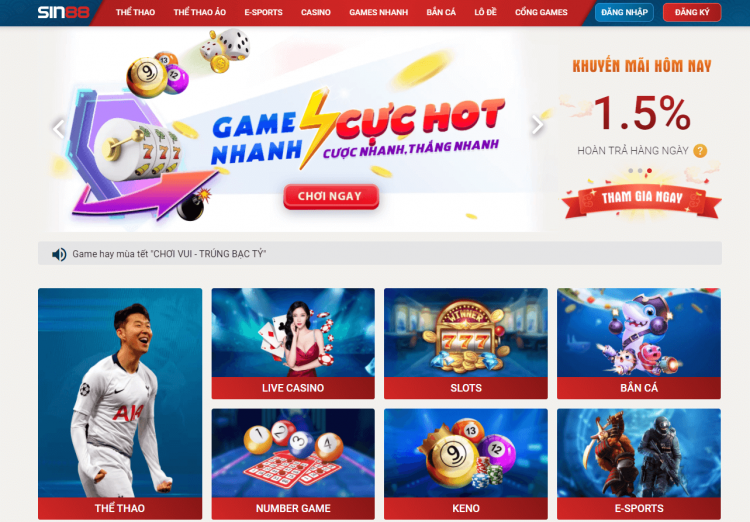 Sin88 Club | Sin88 Casino | Sin888 nhà cái mới nổi đến từ Singapore với nhiều ưu đãi khủng. Tải ngay Sin88 Apk để có trải nghiệm tốt nhất.