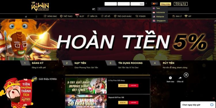 K9win vnd | K9win Casino với uy tín và trách nhiệm hàng đầu Châu Á, không phải lo K9win lừa đảo. Hãy cùng Đổi Thưởng Hot đánh giá chi tiết nhà cái này.