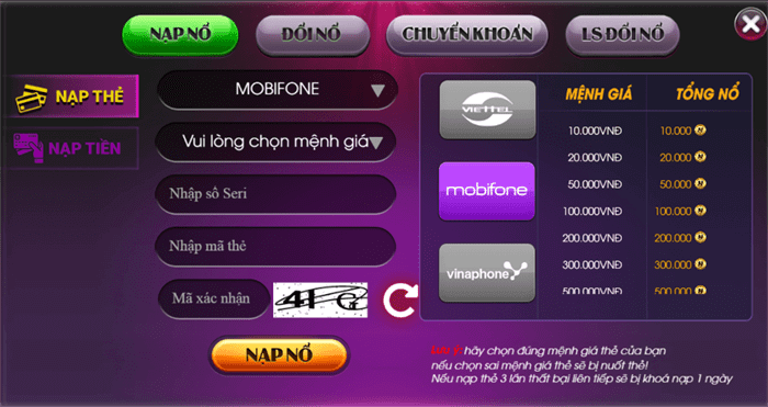 Siêu Nổ 888 | SieuNo Hũ | Cổng game bài quay hũ thượng hạng