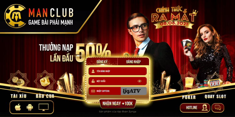 Manclub – Cổng Game Bài Dành Cho Phái Mạnh Tốt Nhất 2024