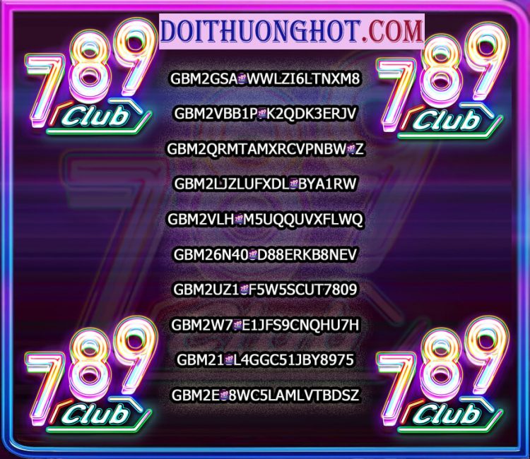 Giá trị Code 789 Club có phải là 789k như lời đồn? Hay vẫn chỉ là code tân thủ 789club code 50k? Hãy cùng kênh Đổi Thưởng Hot kiểm chứng giftcode 789 club nhé!