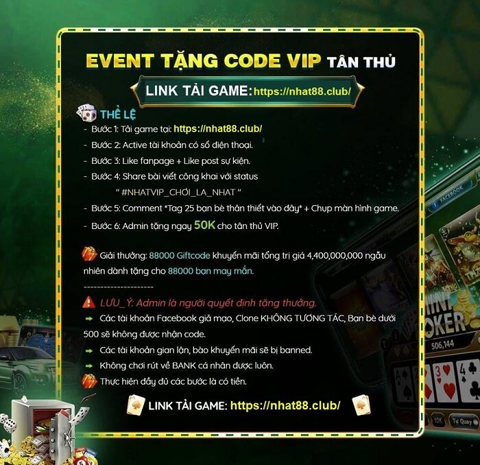 Code NhatVip là gì? Cách nhận Giftcode Nhất Vip ra sao? Nhà cái Nhất Vip đang có những khuyến mãi gì trong năm 2022? Hãy tìm hiểu cùng kênh Đổi Thưởng Hot.