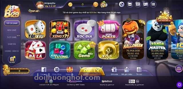 B29 Bet là cổng game bài uy tín cỡ nào? B29Win, B29 Bomber và B29 Club liệu có cùng thuộc nhà cái này? Tải B29 Apk ở đâu? Hãy tìm hiểu - B29 cổng game quốc tế!