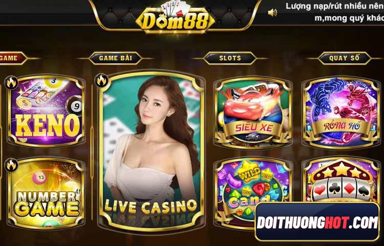 Dom88 club game bài đổi thưởng liệu còn ai chơi? cách tải Dom88 thế nào? Dom 88 tài xỉu có hình thức livestream không? Cùng Đổi Thưởng Hot phân tích chi tiết!