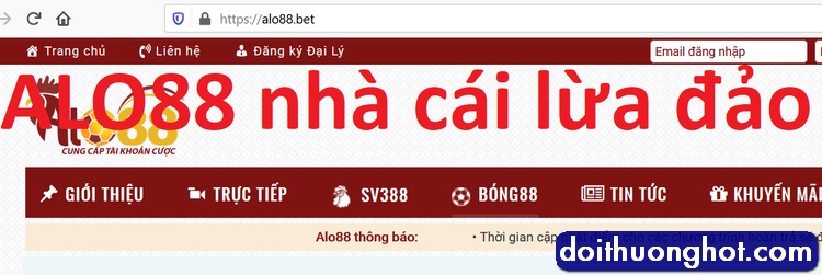 Nhà cái bóng đá Alo88 là gì? Link đăng kí Alo88 Bet ở đâu? Tin đồn Alo88 lừa đảo liệu đúng sai thế nào? Alo88 có uy tín không? Cùng làm rõ với Đổi Thưởng Hot!