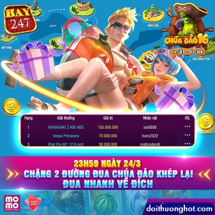 Bay247 Club giao diện thế nào? Gameplay của Bay247.fun có tốt không? Tải game bay247 ở đâu? Cùng giải đáp những thắc mắc này với kênh tin game Đổi Thưởng Hot!