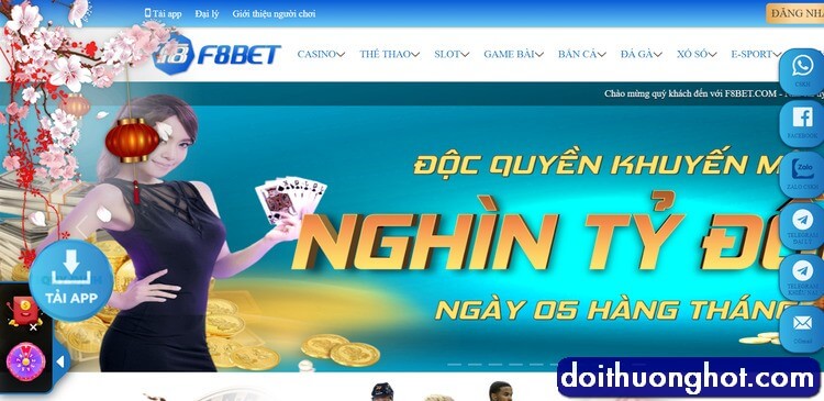 F8bet là gì? Tải F8bet ở đâu? F8bet0 com có uy tín không? Cách đăng nhập fb88 như thế nào? Cùng làm rõ với kênh Đổi Thưởng Hot qua bài viết này.