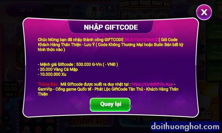 Có thể mua code gamvip sms được không? Nhận code gamvip miễn phí như thế nào? Lấy mã code gamvip ở đâu nhanh nhất? Hãy cùng tìm hiểu tất cả về giftcode gamvip.