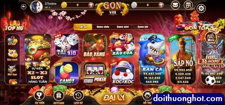 Gon vin cái tên còn khá xa lạ với nhiều người. Nhưng nó lại khá quen thuộc với những anh em game thủ ưa thích thể loại game bài cá cược. 