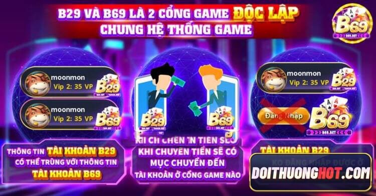 B69 Game có quan hệ gì với nhà cái B29? Tỉ lệ đổi thưởng của B69bet liệu có tốt như lời đồn? Cùng Đổi Thưởng Hot phân tích kĩ về nhà cái B69 trong bài viết này!