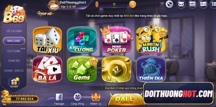 B69 Game có quan hệ gì với nhà cái B29? Tỉ lệ đổi thưởng của B69bet liệu có tốt như lời đồn? Cùng Đổi Thưởng Hot phân tích kĩ về nhà cái B69 trong bài viết này!