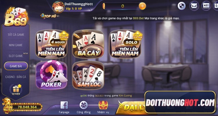 B69 Game có quan hệ gì với nhà cái B29? Tỉ lệ đổi thưởng của B69bet liệu có tốt như lời đồn? Cùng Đổi Thưởng Hot phân tích kĩ về nhà cái B69 trong bài viết này!