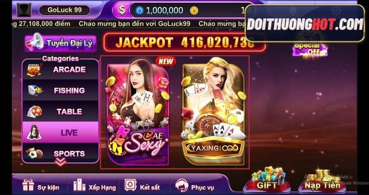 Goluck99 là gì? Cổng game bài này có gì nổi bật? Link tải Goluck 99 ở đâu? Goluck 99 liệu có thực sự đem lại may mắn? Hãy cùng Đổi Thưởng Hot đánh giá chi tiết! 