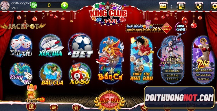 Cổng game bài King Club có gì đặc biệt? KingClub này khác gì với King86 Club? Link tải Kings Club Apk ở đâu? Cùng Đổi Thưởng Hot review chi tiết KingClub Vin!