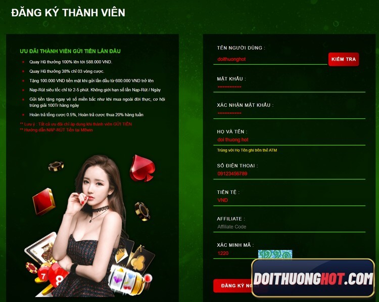 Hội viên m8win có những ưu đãi gì? Link đăng nhập m8win mobile ở đâu? m8winwin và m8winvip có khác gì nhau? Hãy đọc hết bài viết của Đổi Thưởng Hot để được rõ!