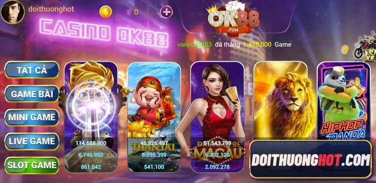 Ok88 Fun là gì? Link tải ok88 app ở đâu? Game ok 88 club liệu có nhiều khuyến mãi? Ok88 App và Ok88 Vin Shop khác gì nhau? Hãy cùng Đổi Thưởng Hot phân tích.