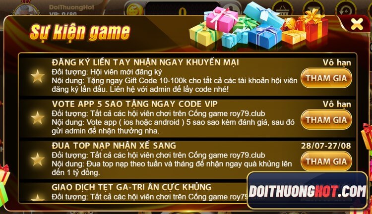 Roy79 Club là cổng game bài có hay không? Link tải Roy79 apk ở đâu? game Roy79 hiện đang có những khuyến mãi gì? Cùng Đổi Thưởng Hot đánh giá chi tiết Roy79.