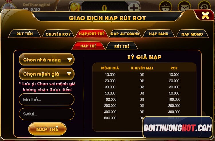 Roy79 Club là cổng game bài có hay không? Link tải Roy79 apk ở đâu? game Roy79 hiện đang có những khuyến mãi gì? Cùng Đổi Thưởng Hot đánh giá chi tiết Roy79.