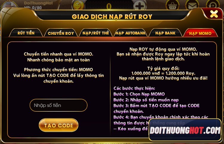 Roy79 Club là cổng game bài có hay không? Link tải Roy79 apk ở đâu? game Roy79 hiện đang có những khuyến mãi gì? Cùng Đổi Thưởng Hot đánh giá chi tiết Roy79.