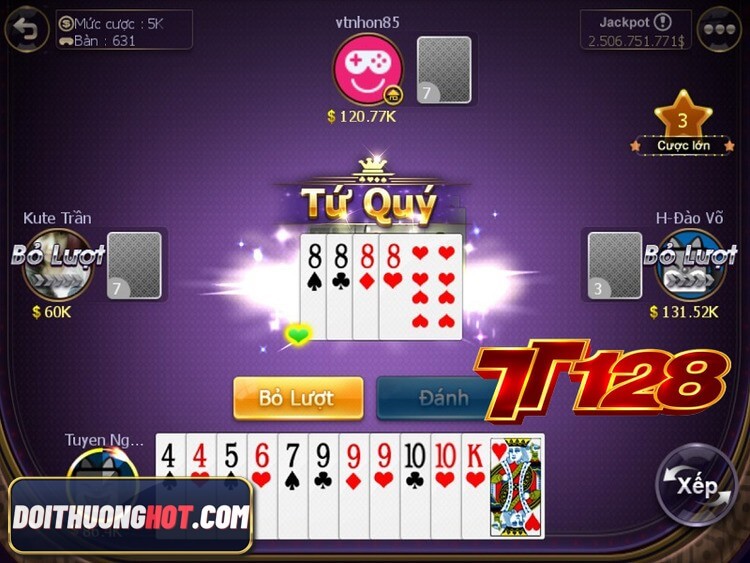 TT128 là gì? Tải TT128 ở đâu? Game TT128 tài xỉu liệu chơi có hay? Cách nạp tiền TT128 và rút tiền như thế nào? Cùng kênh Đổi Thưởng Hot giải đáp mọi thắc mắc!