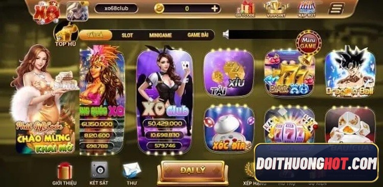 XO68 là gì? Nổ hũ trên XO68 Club có gì đặc biệt so với các cổng game bài khác? XO Club và X68 Club có khác gì nhau? Hãy cùng Đổi Thưởng Hot đánh giá làm rõ!