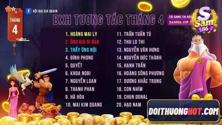 Gift Code Sam86 có giá trị bao nhiêu? Trên Fanpage Sam86 hiện đang có những Event nhận Code Sam86 như thế nào? Cùng Đổi Thưởng Hot tìm hiểu về Code Game Sam86!