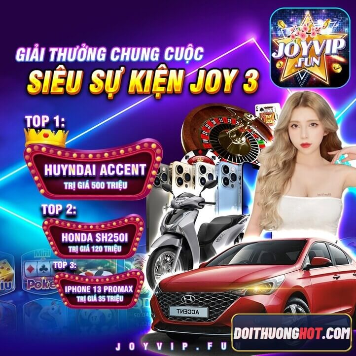 JoyVip là cái tên thật sự độc đáo. Nghe tên thôi là đã thấy mình VIP rồi. Hãy cùng kênh Đổi Thưởng Hot đánh giá chi tiết nhà cái này xem sao nhé!