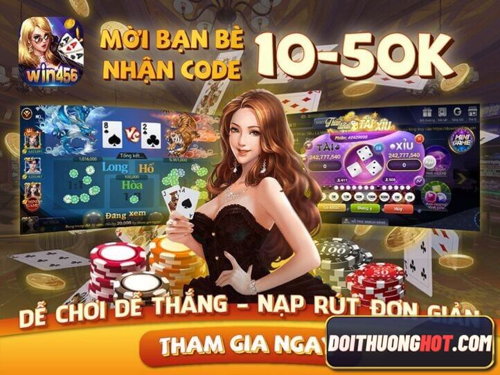 Bạn đã biết gì về win456 club? Cổng game win456 có trò gì hay? Tải win456 ios và tải win456 cho android liệu có dễ dàng? Hãy cùng kênh Đổi Thưởng Hot làm rõ!