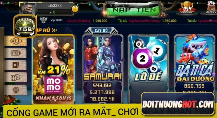 T52 Club đang nổi lên là nhà cái hay nhất hiện nay. Vậy cổng game T52 có những gì? game bài T52 liệu có cạnh tranh được trên thị trường? Hãy cùng phân tích!