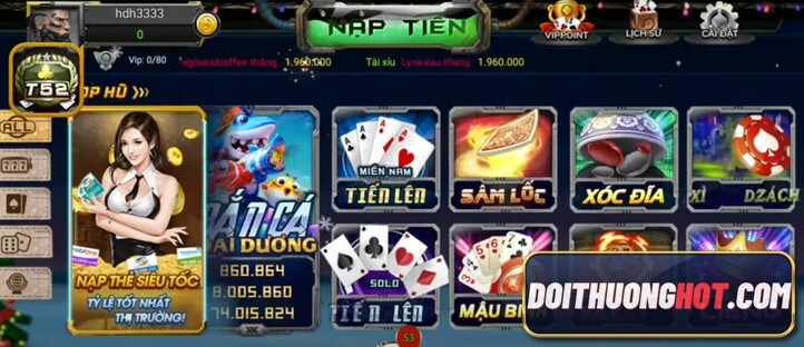 T52 Club đang nổi lên là nhà cái hay nhất hiện nay. Vậy cổng game T52 có những gì? game bài T52 liệu có cạnh tranh được trên thị trường? Hãy cùng phân tích!