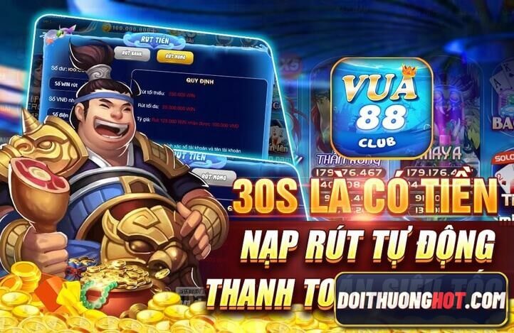 Vua88 Club đang nổi lên là hiện tượng game bài 2022. Vậy liệu vua 88.club có những game gì? Tại sao chúng ta nên chọn vua bai 88 đổi thưởng? Hãy cùng phân tích!