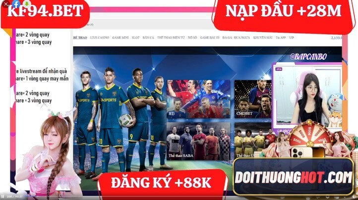 KF94Bet là gì? Thông tin KF94Bet Asia Bị Sập đúng hay sai? Link tải kf94bet app và kf94bet apk mới nhất ở đâu? Hãy cùng kênh Đổi Thưởng Hot phân tích làm rõ!