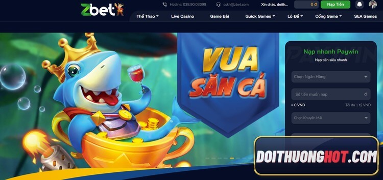 Nhà cái Zbet có uy tín không? zbetvn com có những game gì? Link tải zbet.vn và zbet88 ở đâu? Tin zbet lừa đảo đúng hay sai? Hãy cùng kênh Đổi Thưởng Hot làm rõ!