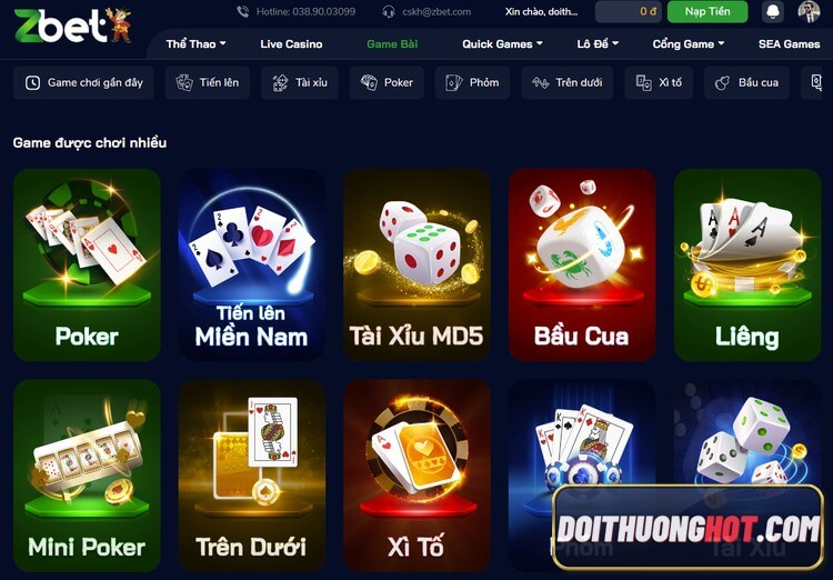 Nhà cái Zbet có uy tín không? zbetvn com có những game gì? Link tải zbet.vn và zbet88 ở đâu? Tin zbet lừa đảo đúng hay sai? Hãy cùng kênh Đổi Thưởng Hot làm rõ!