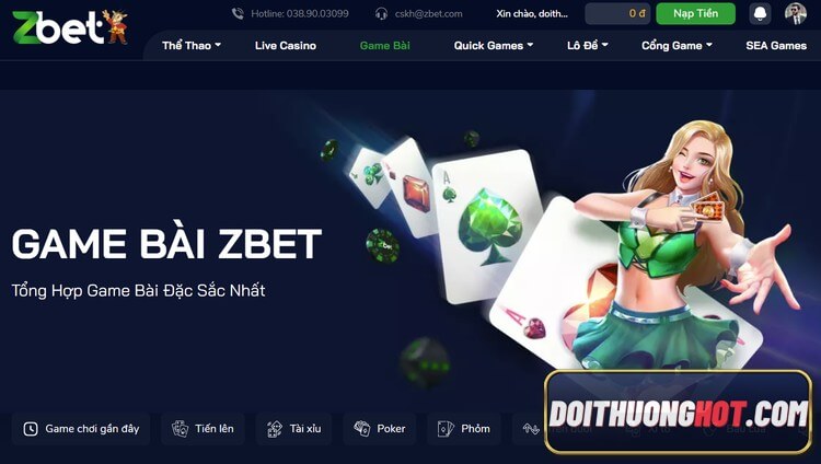 Nhà cái Zbet có uy tín không? zbetvn com có những game gì? Link tải zbet.vn và zbet88 ở đâu? Tin zbet lừa đảo đúng hay sai? Hãy cùng kênh Đổi Thưởng Hot làm rõ!