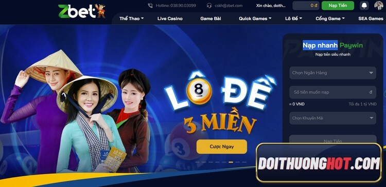 Nhà cái Zbet có uy tín không? zbetvn com có những game gì? Link tải zbet.vn và zbet88 ở đâu? Tin zbet lừa đảo đúng hay sai? Hãy cùng kênh Đổi Thưởng Hot làm rõ!