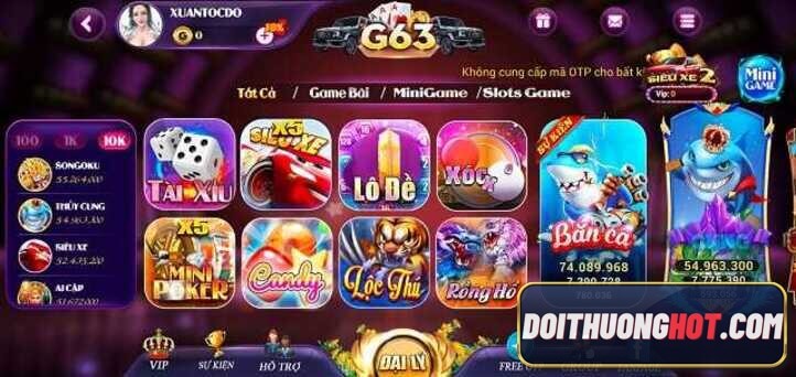 G63 Fun | g63 club - ông trùm cờ bạc online hot nhất hiện nay. Bạn hãy click vào đường link dưới đây để cùng chúng tôi khám phá về sòng bạc g63 vin này nhé.