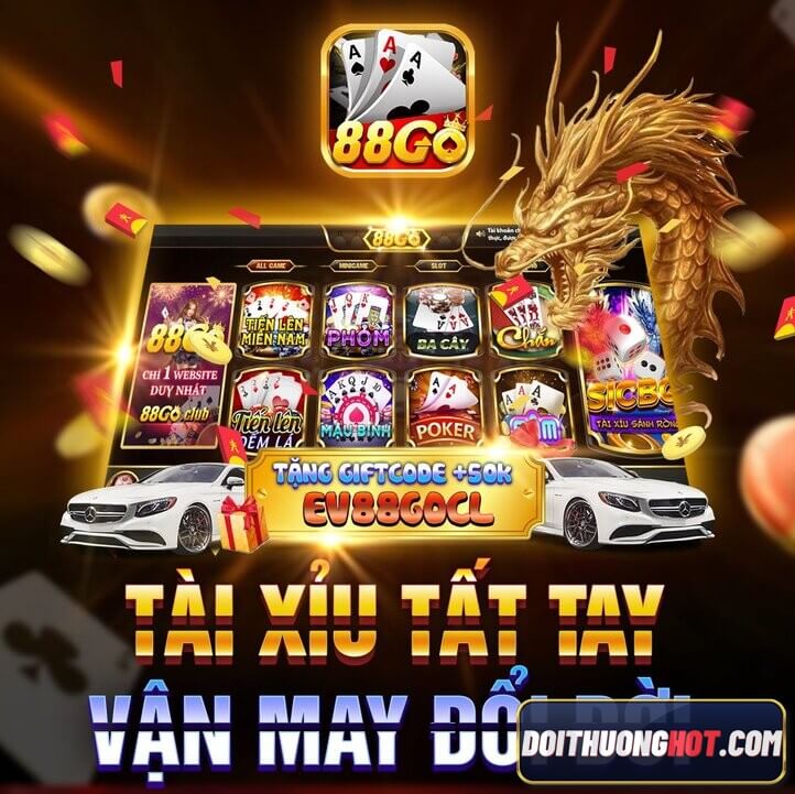 88go tài xỉu đang nổi lên là cổng game bài hay nhất hiện nay. Vậy tải game 88go ở đâu? Tại sao lại đổi thành TX66? Cùng Đổi Thưởng Hot phân tích làm rõ!