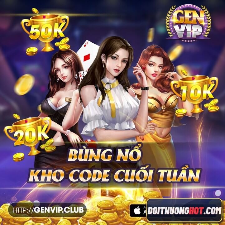 GenVip là tên thương hiệu mới của nhà cái BigVip. Liệu sự thay đổi này có giúp game bài GenVip phát triển? Cùng Đổi Thưởng Hot đánh giá chi tiết nhà cái này!