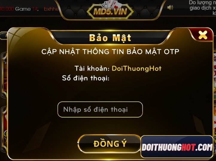 Tài xỉu Md5 Vin đang là cổng game bài rất Hot tại Việt Nam. Cùng Đổi Thưởng Hot tìm hiểu xem game Md5 online có gì? Việc giải mã Md5 tài xỉu có dễ như lời đồn?