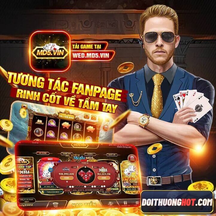 Tài xỉu Md5 Vin đang là cổng game bài rất Hot tại Việt Nam. Cùng Đổi Thưởng Hot tìm hiểu xem game Md5 online có gì? Việc giải mã Md5 tài xỉu có dễ như lời đồn?