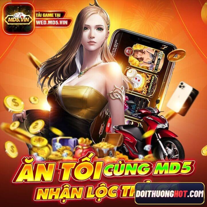 Tài xỉu Md5 Vin đang là cổng game bài rất Hot tại Việt Nam. Cùng Đổi Thưởng Hot tìm hiểu xem game Md5 online có gì? Việc giải mã Md5 tài xỉu có dễ như lời đồn?