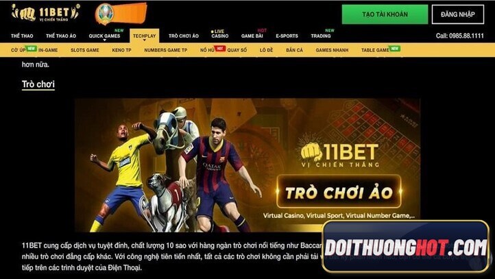 Đánh giá 11Bet Club | Hương Vị Chiến Thắng 11Bet Pro | Big Game 11Bet Us