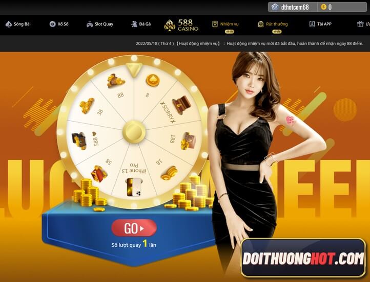 588 Casino là gì? Liệu có phải cùng với 588Lucky là một? 588Casino có lừa đảo không? Cùng kênh Đổi Thưởng Hot đánh giá chi tiết nhà cái 588 Lucky này.