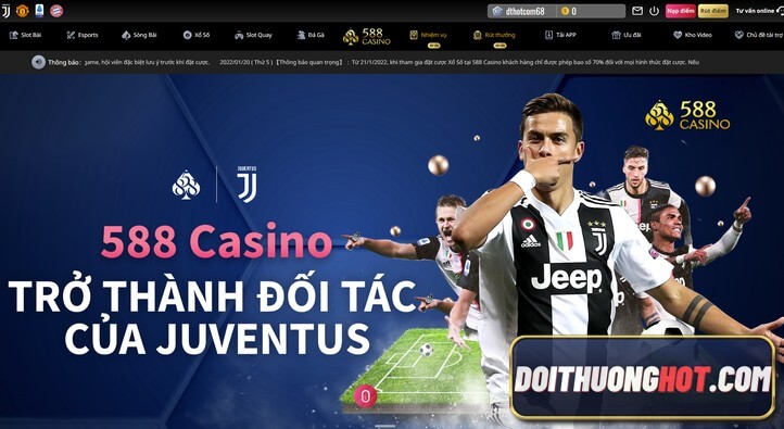 588 Casino là gì? Liệu có phải cùng với 588Lucky là một? 588Casino có lừa đảo không? Cùng kênh Đổi Thưởng Hot đánh giá chi tiết nhà cái 588 Lucky này.