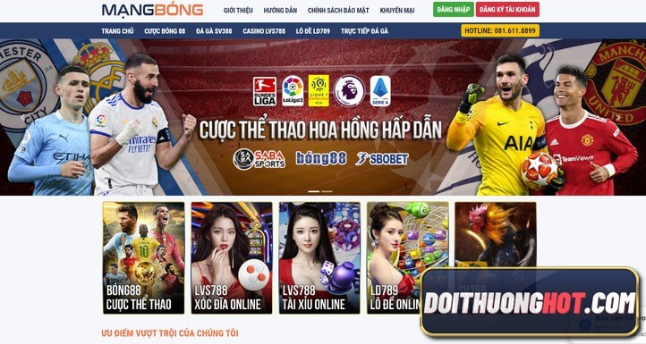 MangBong | Mạng Bóng - sân chơi cá độ bóng đá online hàng đầu Châu Á. Hãy click ngay vào đường link dưới đây để tìm hiểu thông tin về nhà cái này bạn nhé.