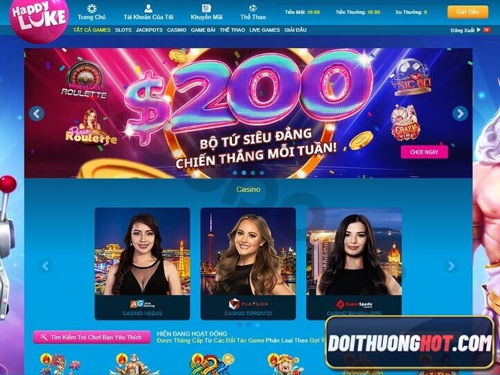 HappyLuke Casino luôn nổi tiếng là Top 3 nhà cái uy tín tại Việt Nam. Vậy cách chơi HappyLuke thế nào? Link vào HappyLuke ở đâu? Cùng tìm hiểu ở bài viết này!