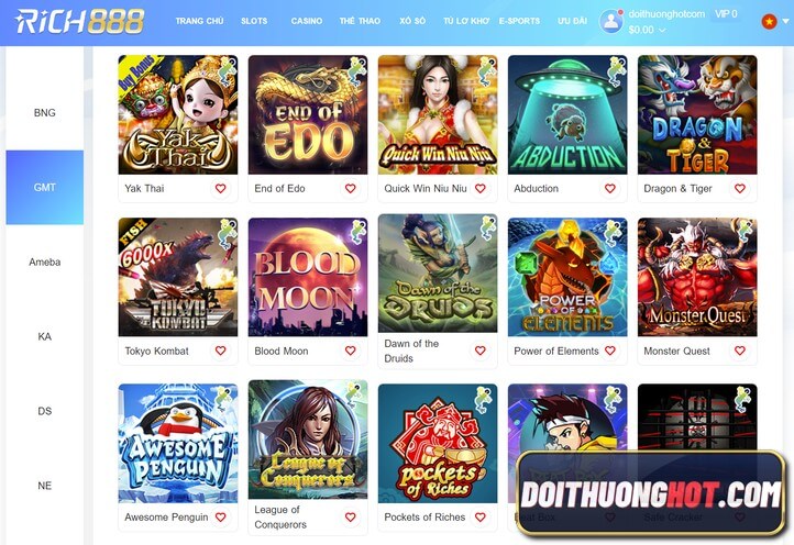 Rich888 Casino hiện đang nổi đình đám trong giới game bài. Cùng kênh Đổi Thưởng Hot đăng nhập Rich888 Bet, tải Rich888 app và đánh giá chi tiết cổng game này.