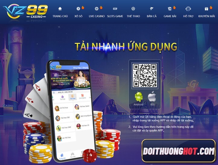 Thực hư chuyện Nhà cái VZ99 tặng 120k Big Sale như thế nào? Đánh giá chi tiết cùng kênh Đổi Thưởng Hot và tải VZ99 đăng nhập ngay hôm nay!